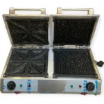 اسنک ‌ساز دو درب ترکیبی (اسنک + گریل خطی) صنعتی