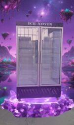 یخچال ایستاده 2 درب 120 سانتی آیس نوین